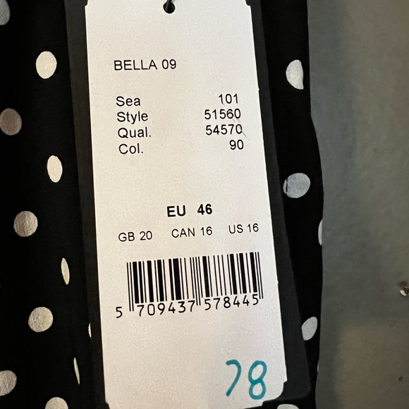 Black polka dot pants - Picture 7 of 8